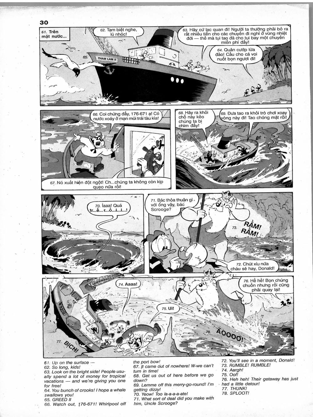 Truyện Tranh Donald Và Bạn Hữu trang 2