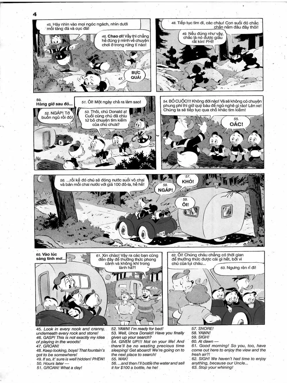 Truyện Tranh Donald Và Bạn Hữu trang 2