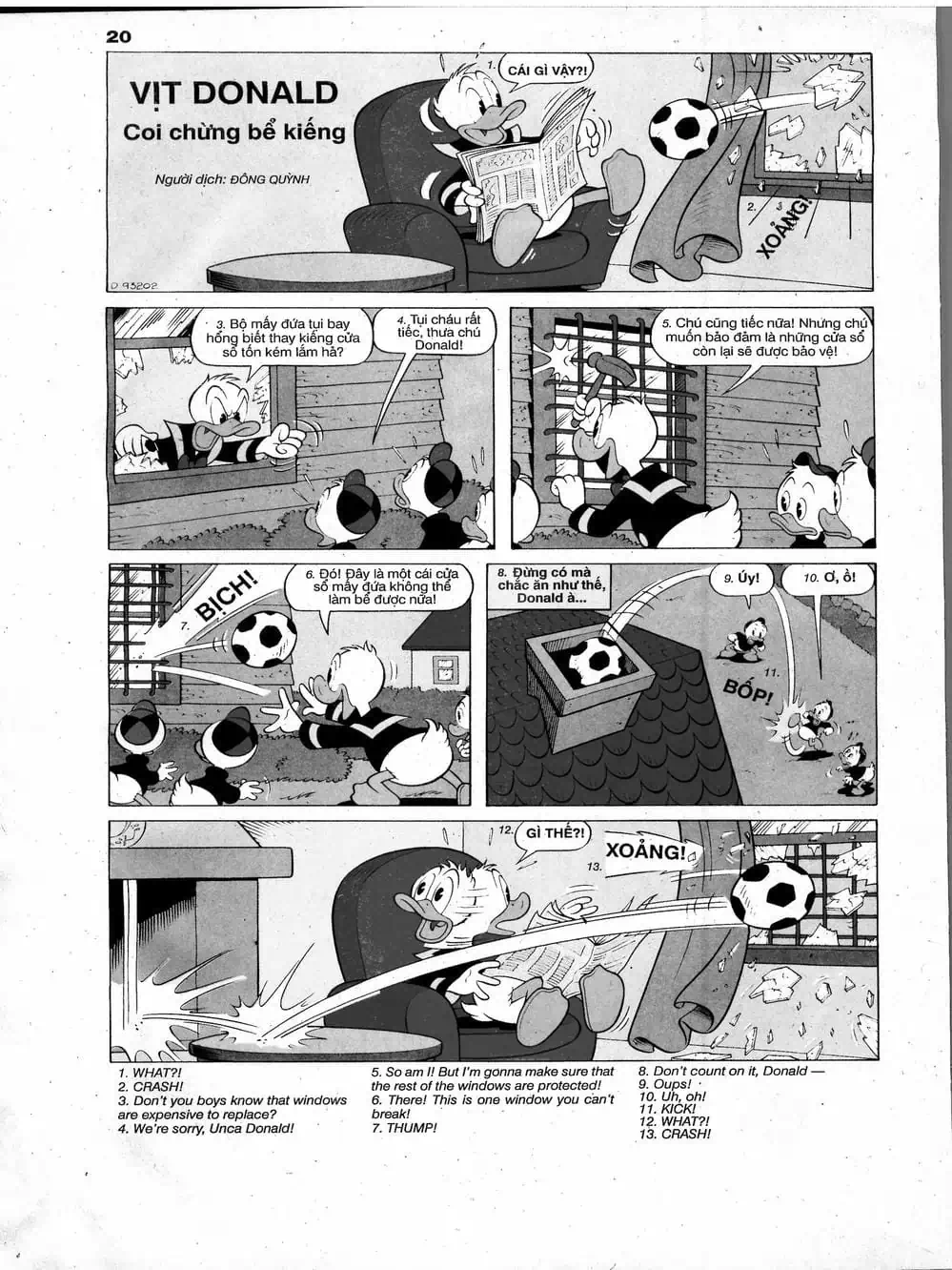Truyện Tranh Donald Và Bạn Hữu trang 2