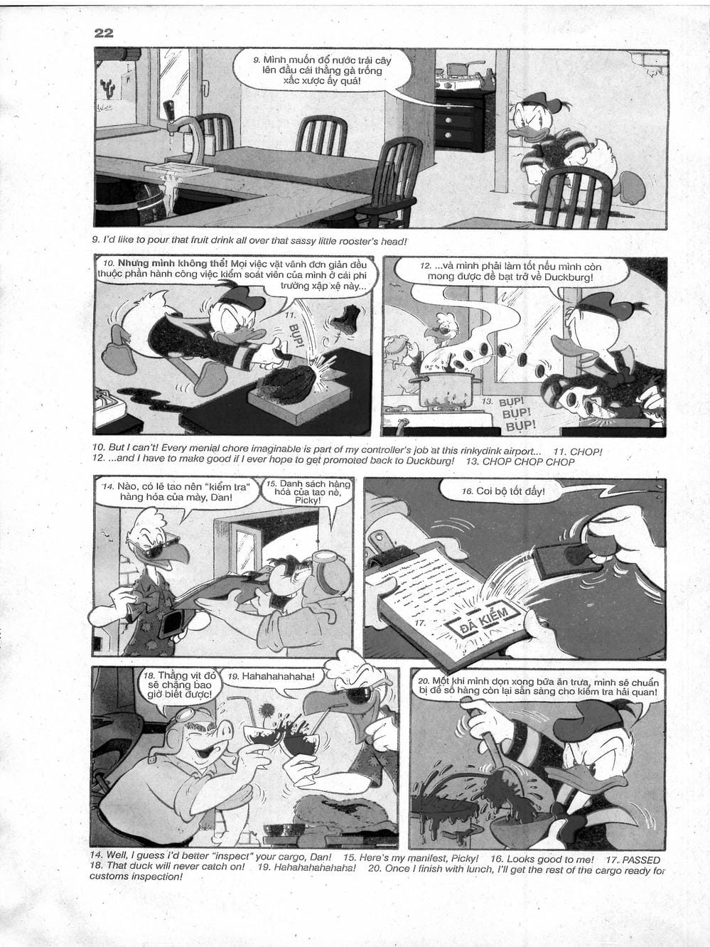 Truyện Tranh Donald Và Bạn Hữu trang 2
