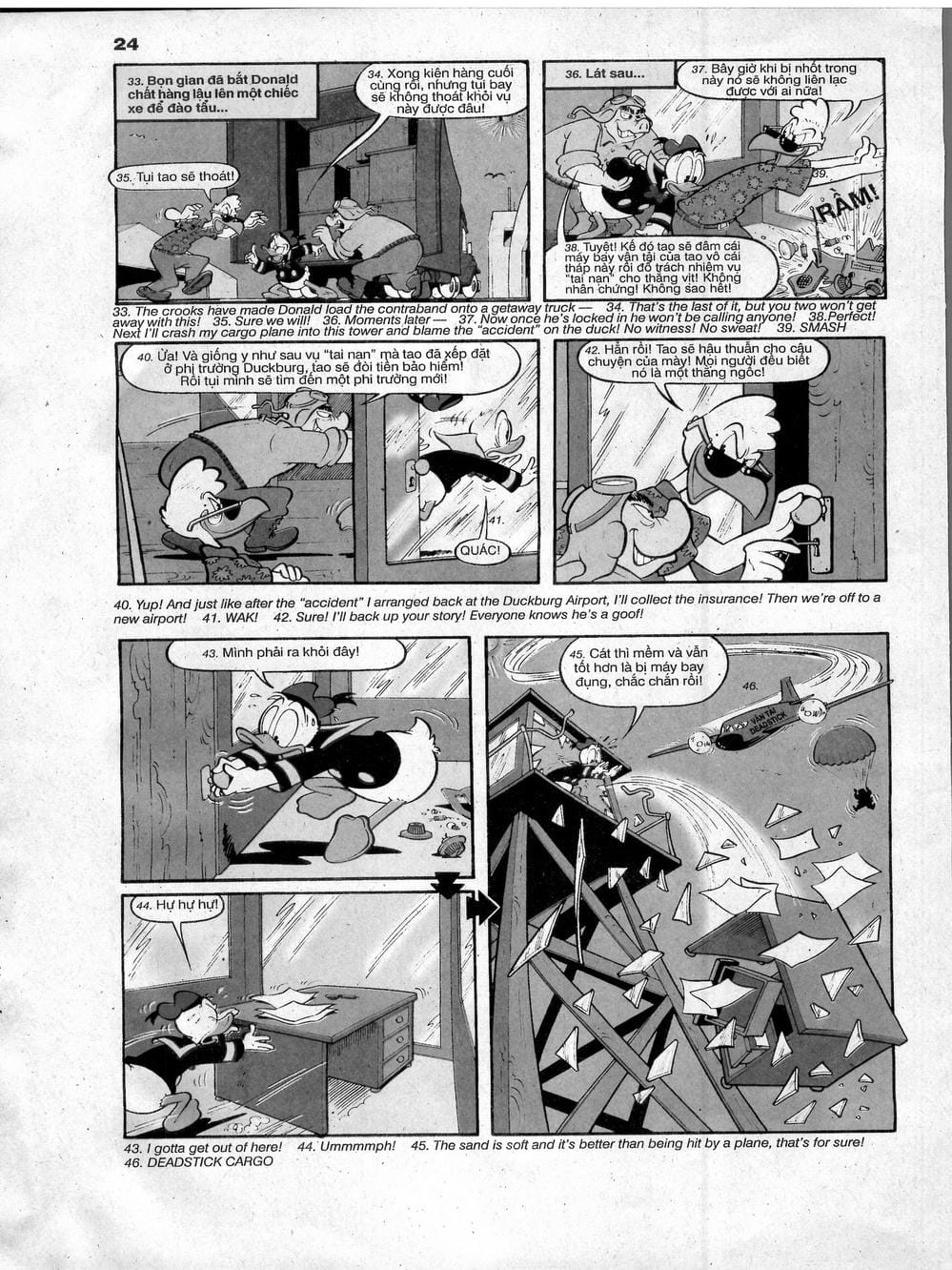Truyện Tranh Donald Và Bạn Hữu trang 2