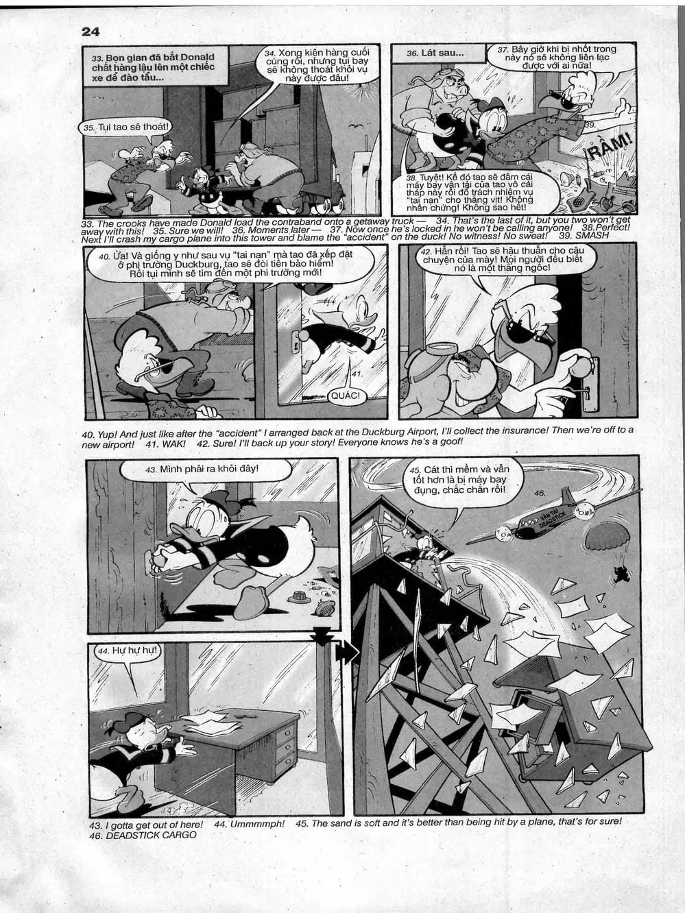 Truyện Tranh Donald Và Bạn Hữu trang 2
