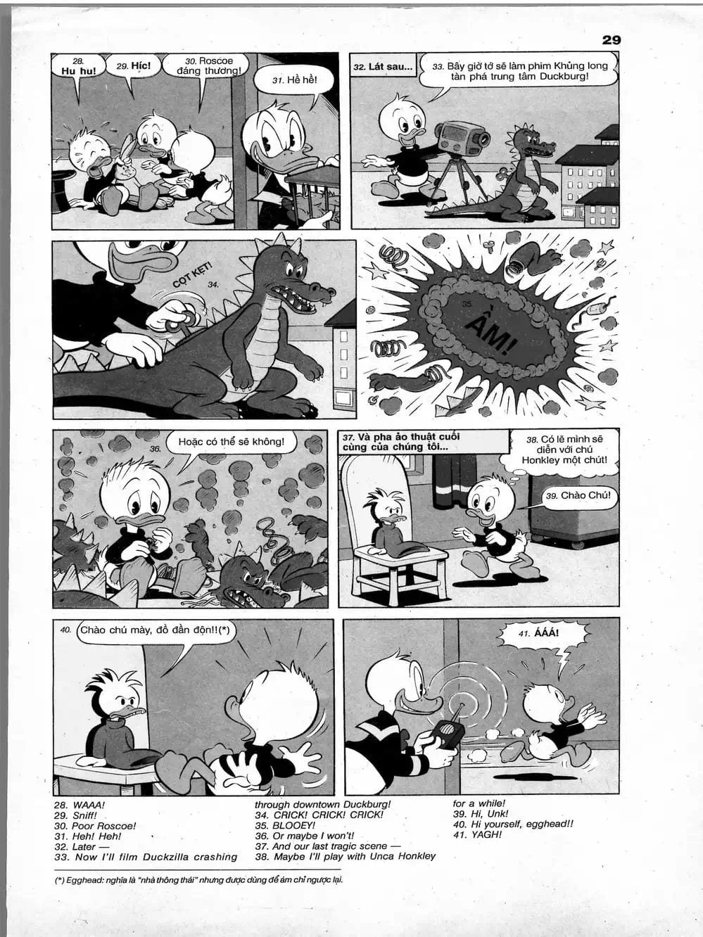 Truyện Tranh Donald Và Bạn Hữu trang 2