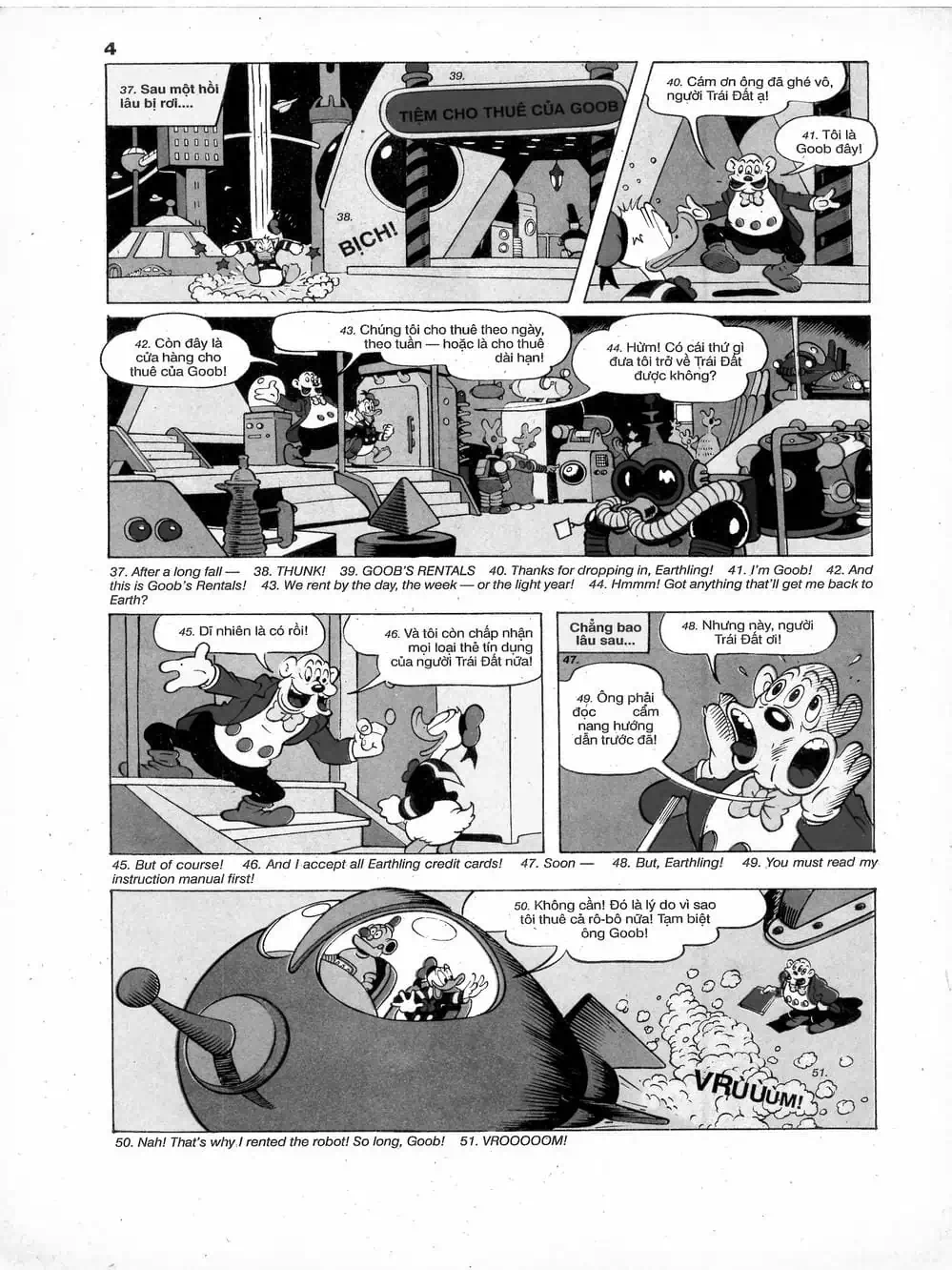 Truyện Tranh Donald Và Bạn Hữu trang 2