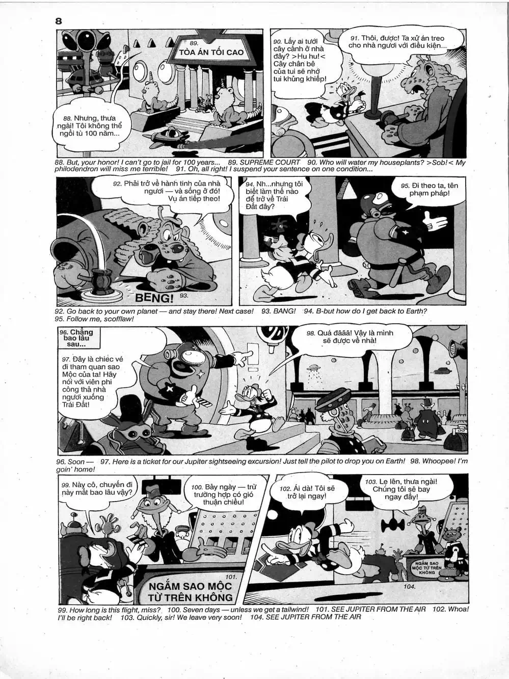 Truyện Tranh Donald Và Bạn Hữu trang 2