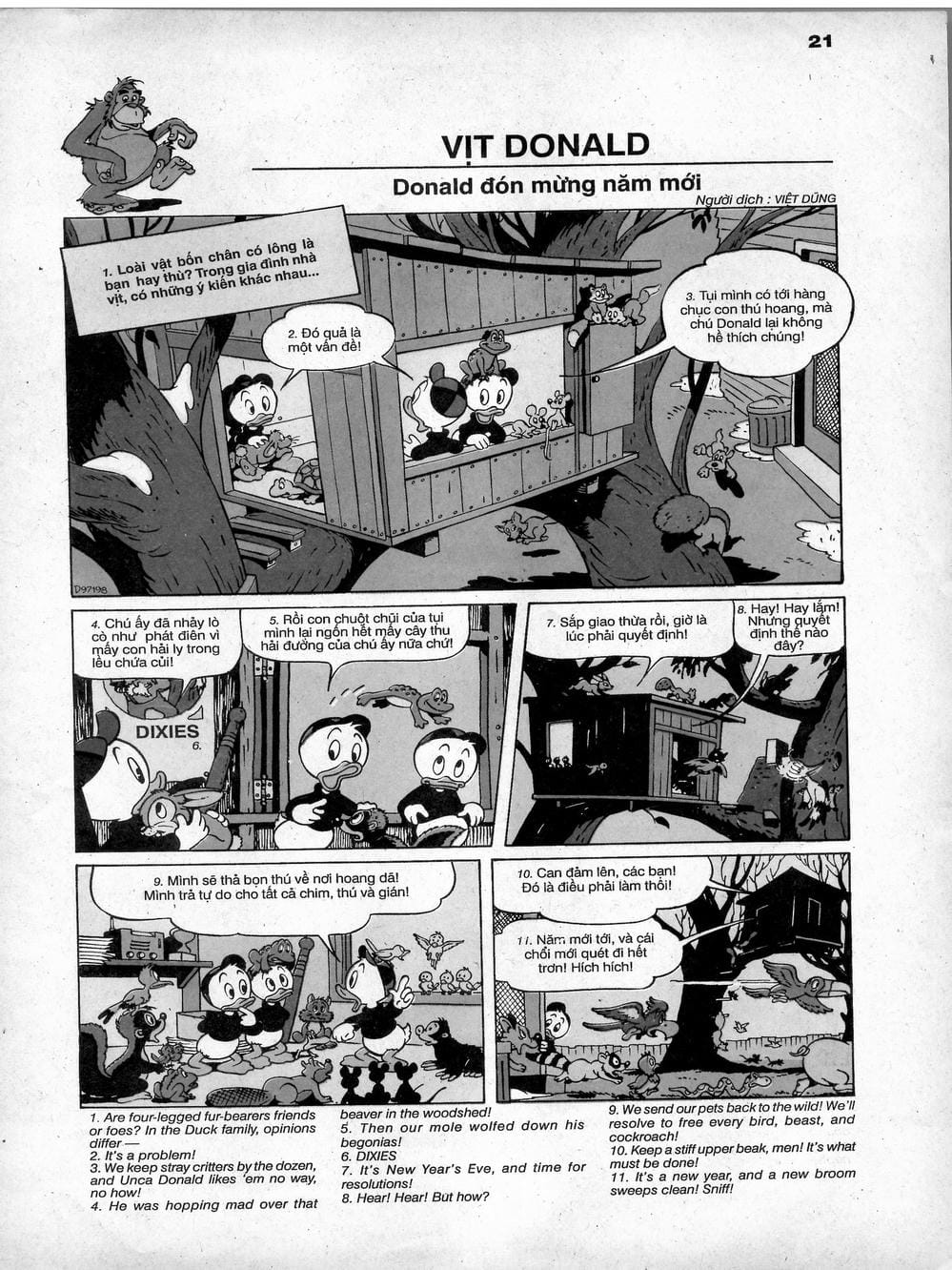 Truyện Tranh Donald Và Bạn Hữu trang 2