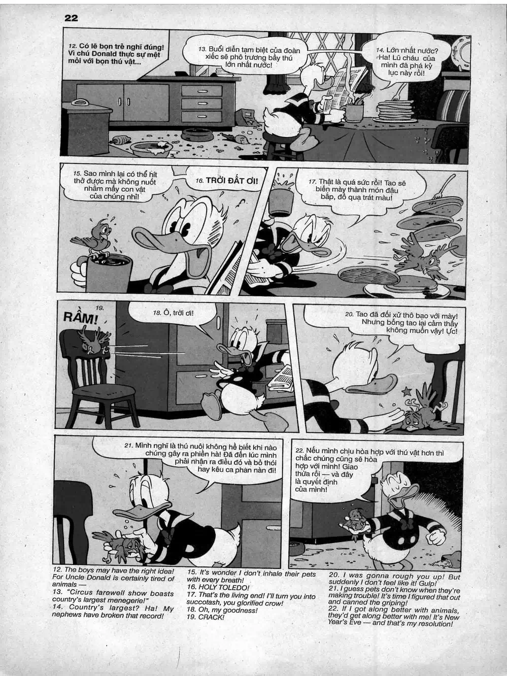 Truyện Tranh Donald Và Bạn Hữu trang 2