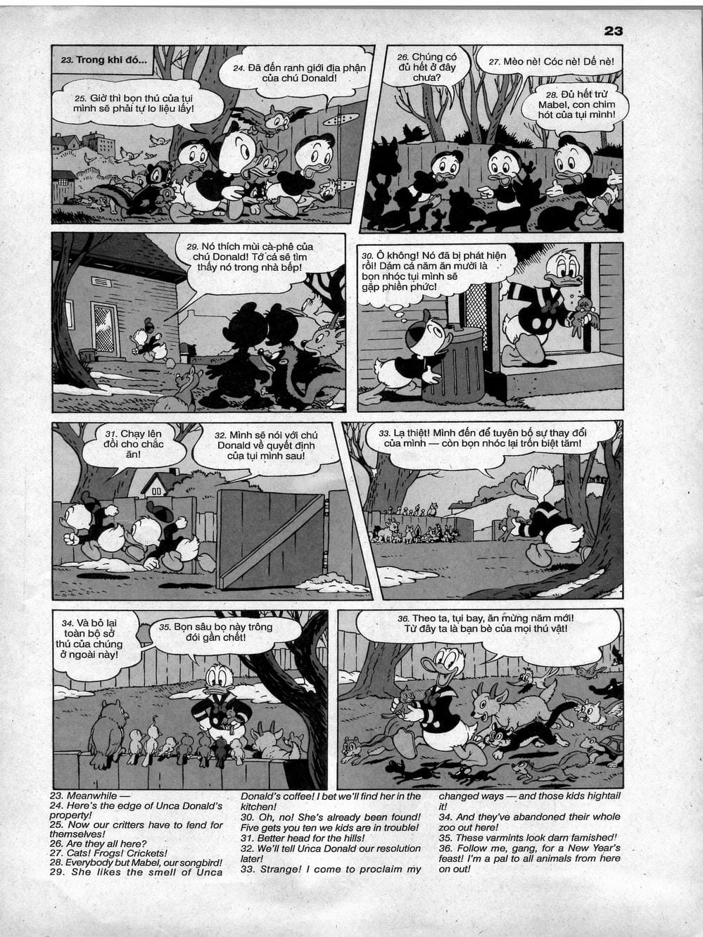 Truyện Tranh Donald Và Bạn Hữu trang 2