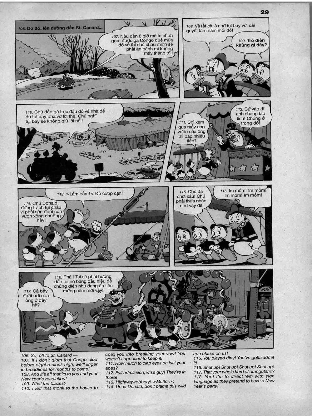 Truyện Tranh Donald Và Bạn Hữu trang 2