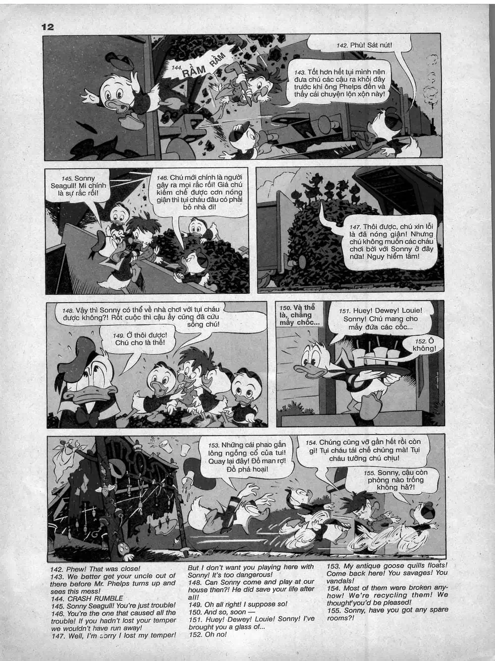 Truyện Tranh Donald Và Bạn Hữu trang 2