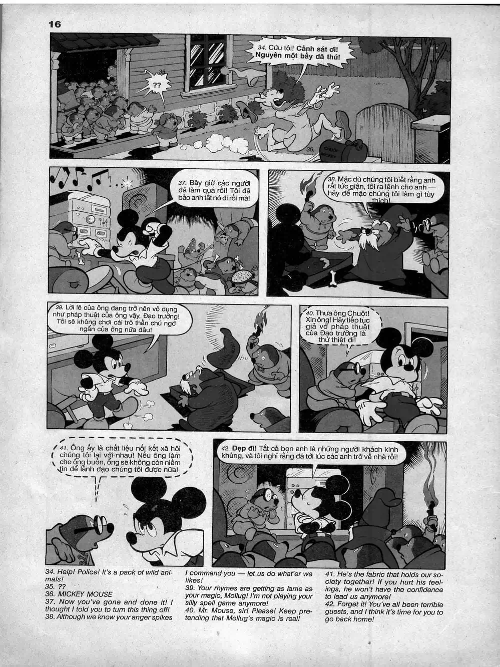 Truyện Tranh Donald Và Bạn Hữu trang 2