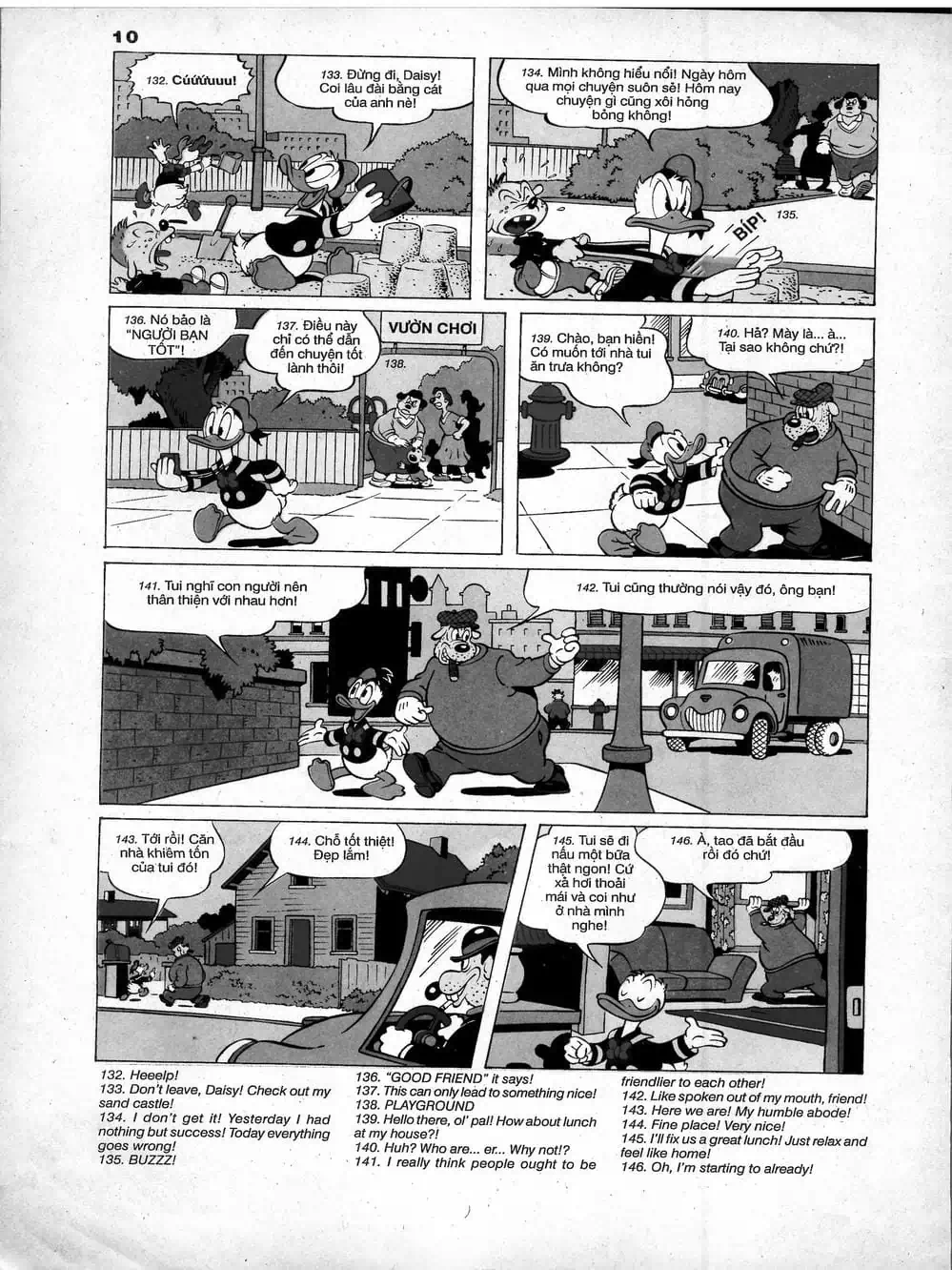 Truyện Tranh Donald Và Bạn Hữu trang 2
