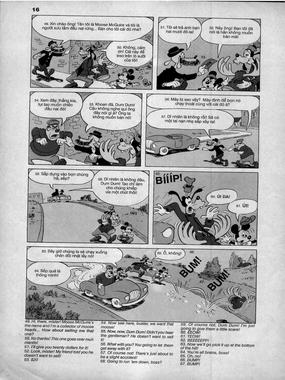 Truyện Tranh Donald Và Bạn Hữu trang 2