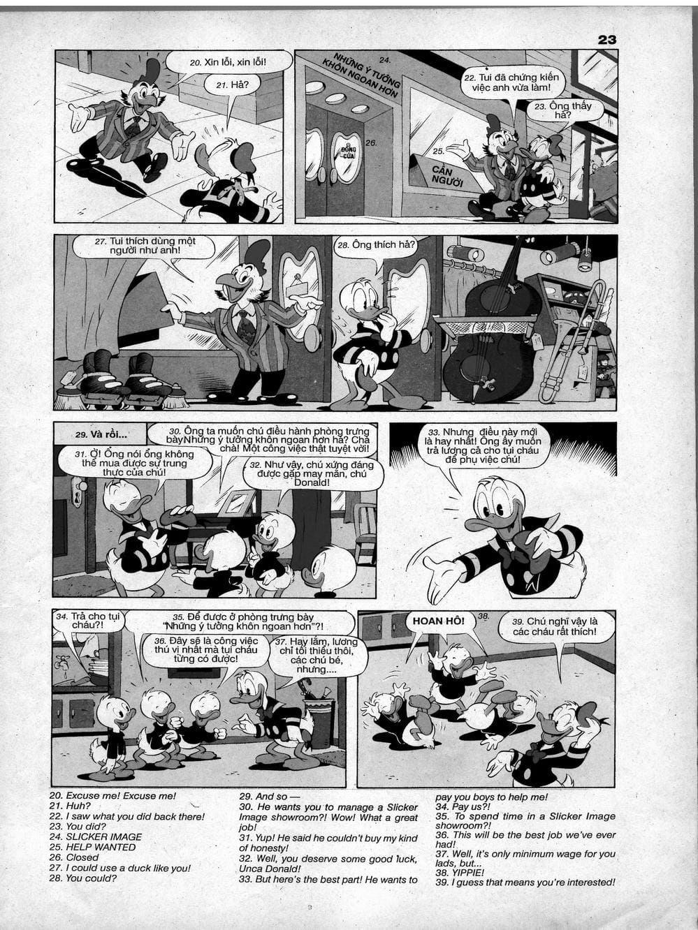 Truyện Tranh Donald Và Bạn Hữu trang 2