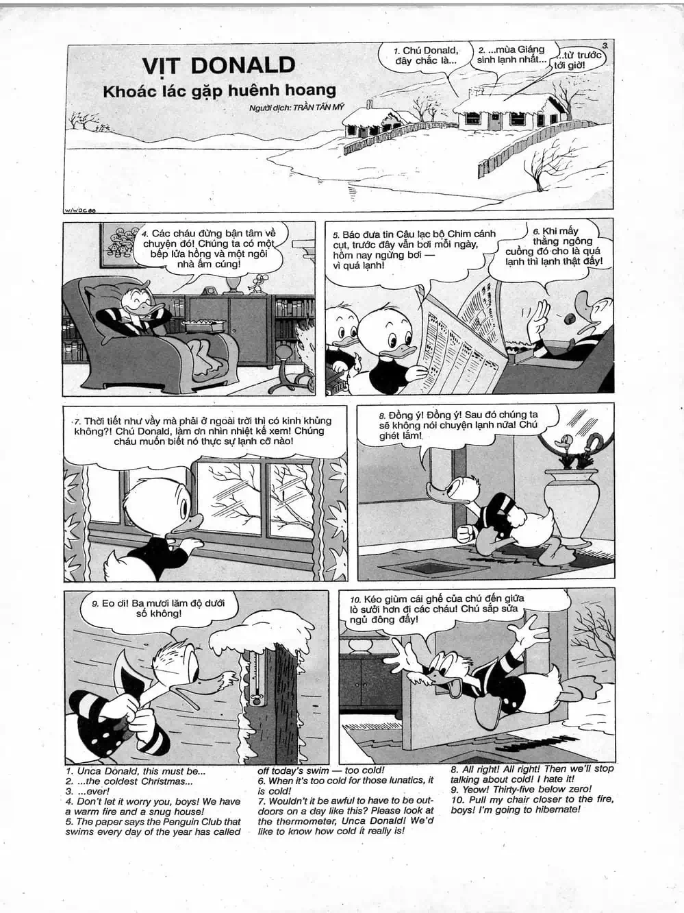 Truyện Tranh Donald Và Bạn Hữu trang 2