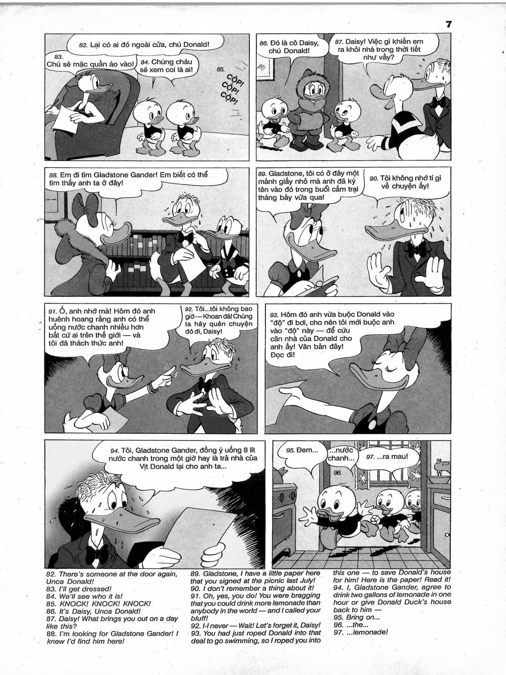 Truyện Tranh Donald Và Bạn Hữu trang 2