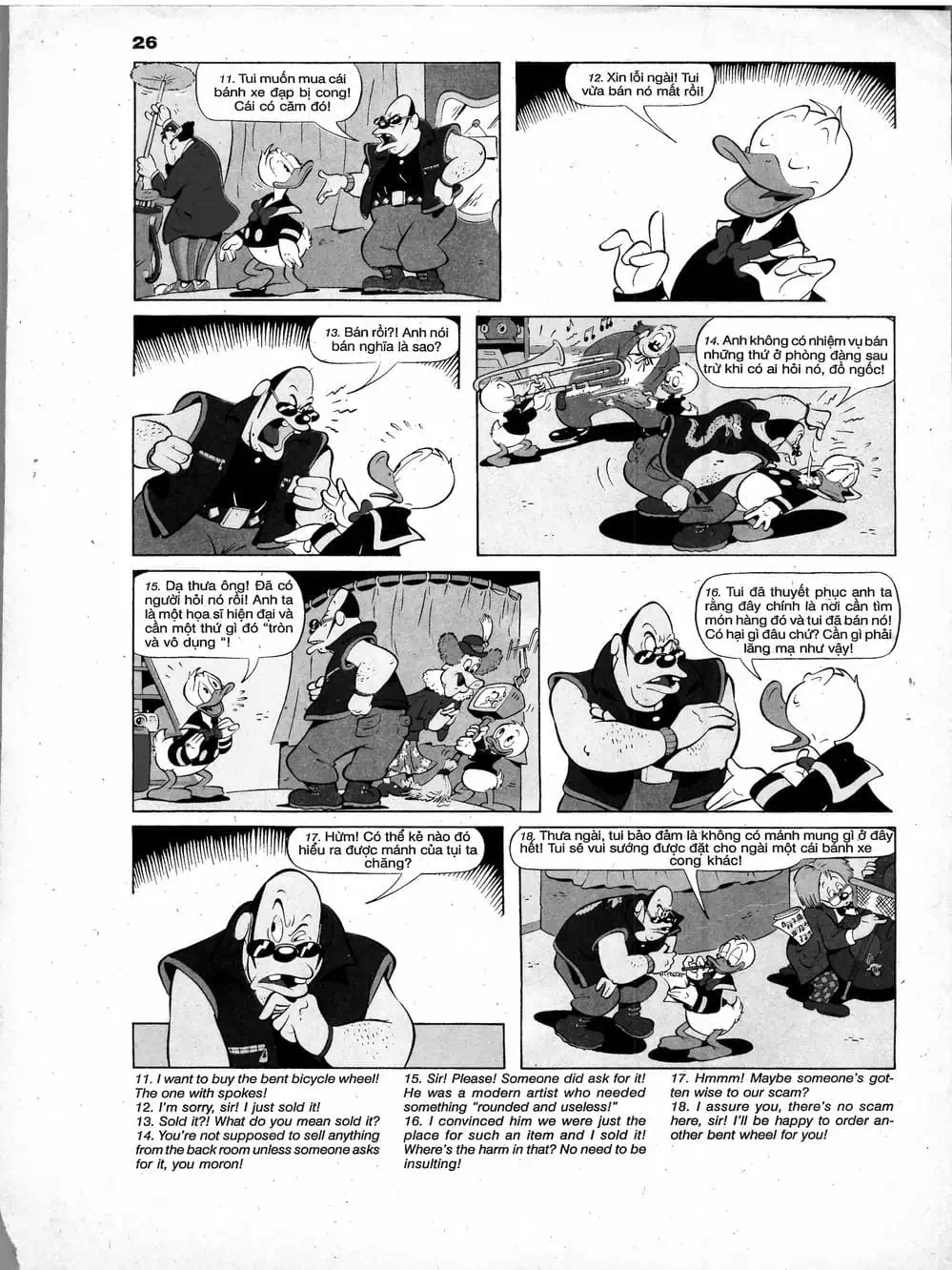 Truyện Tranh Donald Và Bạn Hữu trang 2