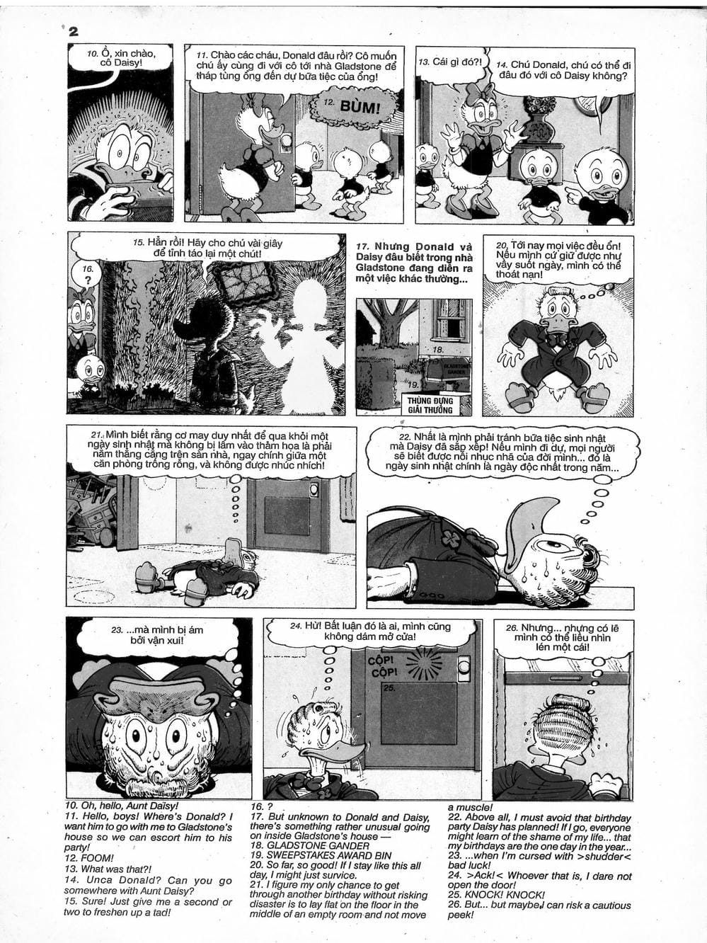 Truyện Tranh Donald Và Bạn Hữu trang 2