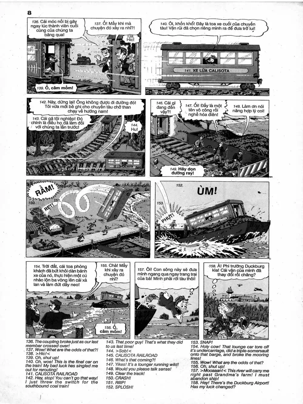 Truyện Tranh Donald Và Bạn Hữu trang 2