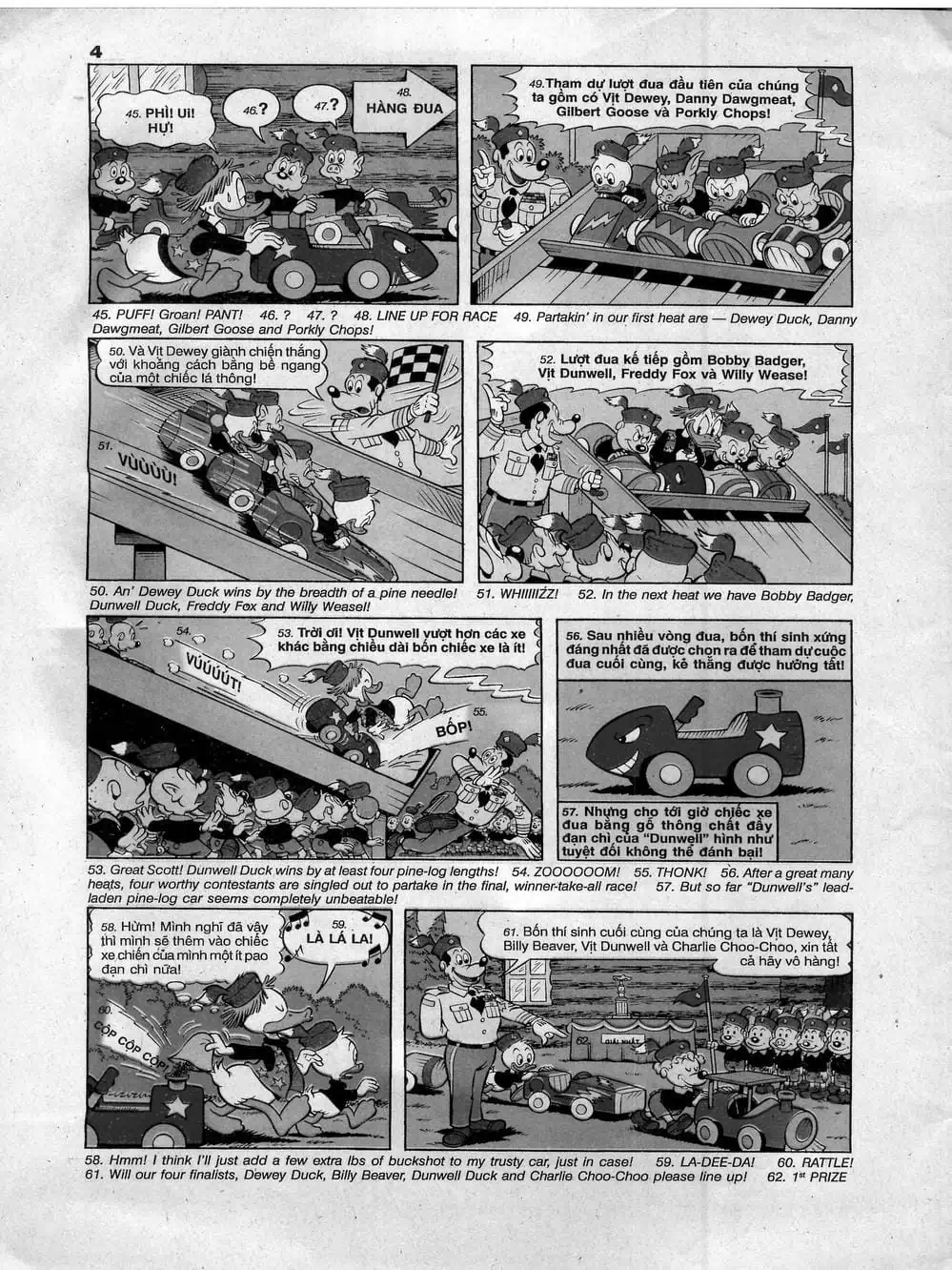 Truyện Tranh Donald Và Bạn Hữu trang 2