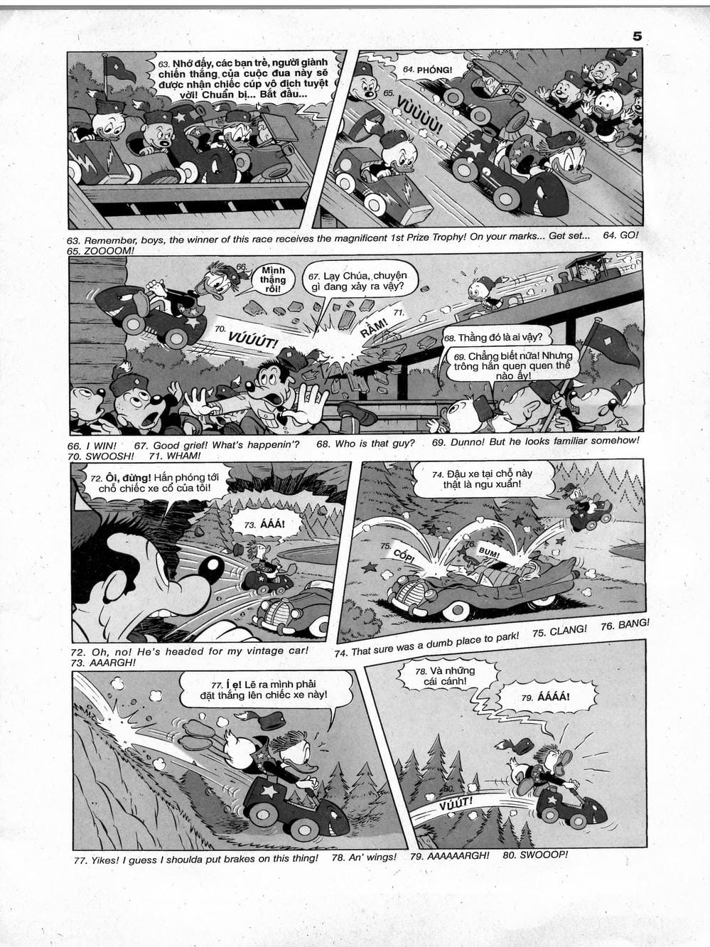 Truyện Tranh Donald Và Bạn Hữu trang 2