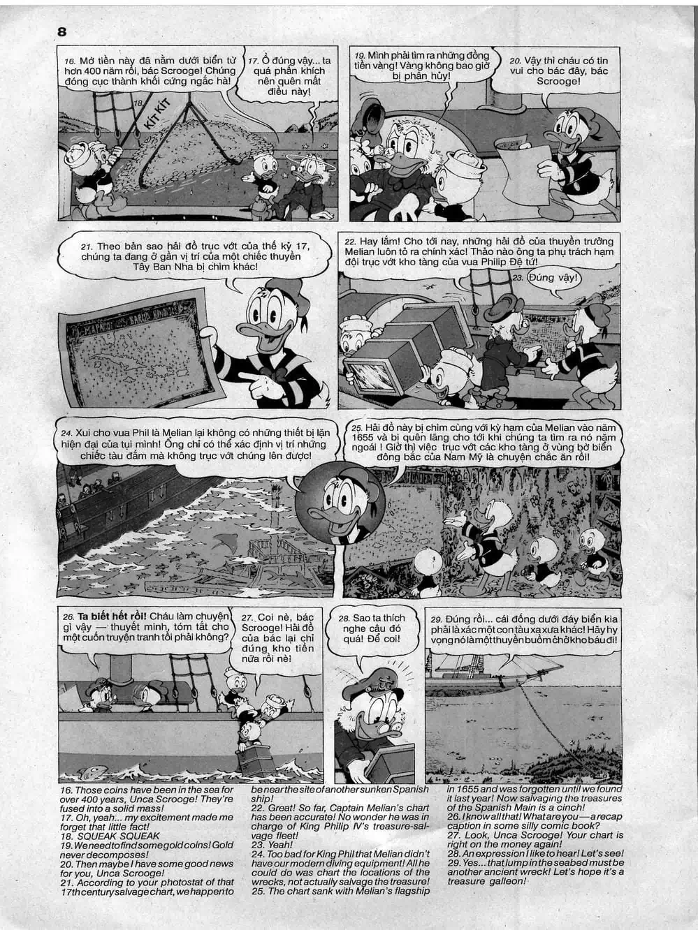 Truyện Tranh Donald Và Bạn Hữu trang 2