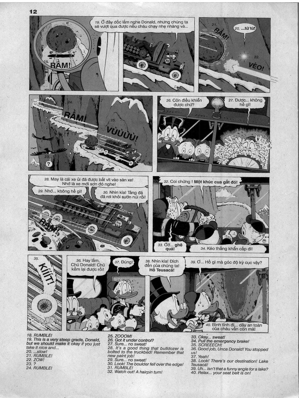 Truyện Tranh Donald Và Bạn Hữu trang 2