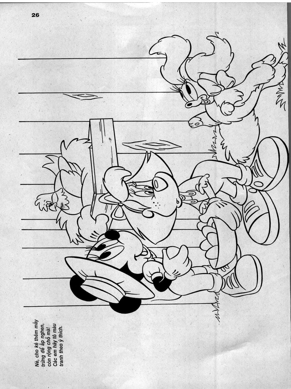 Truyện Tranh Donald Và Bạn Hữu trang 2