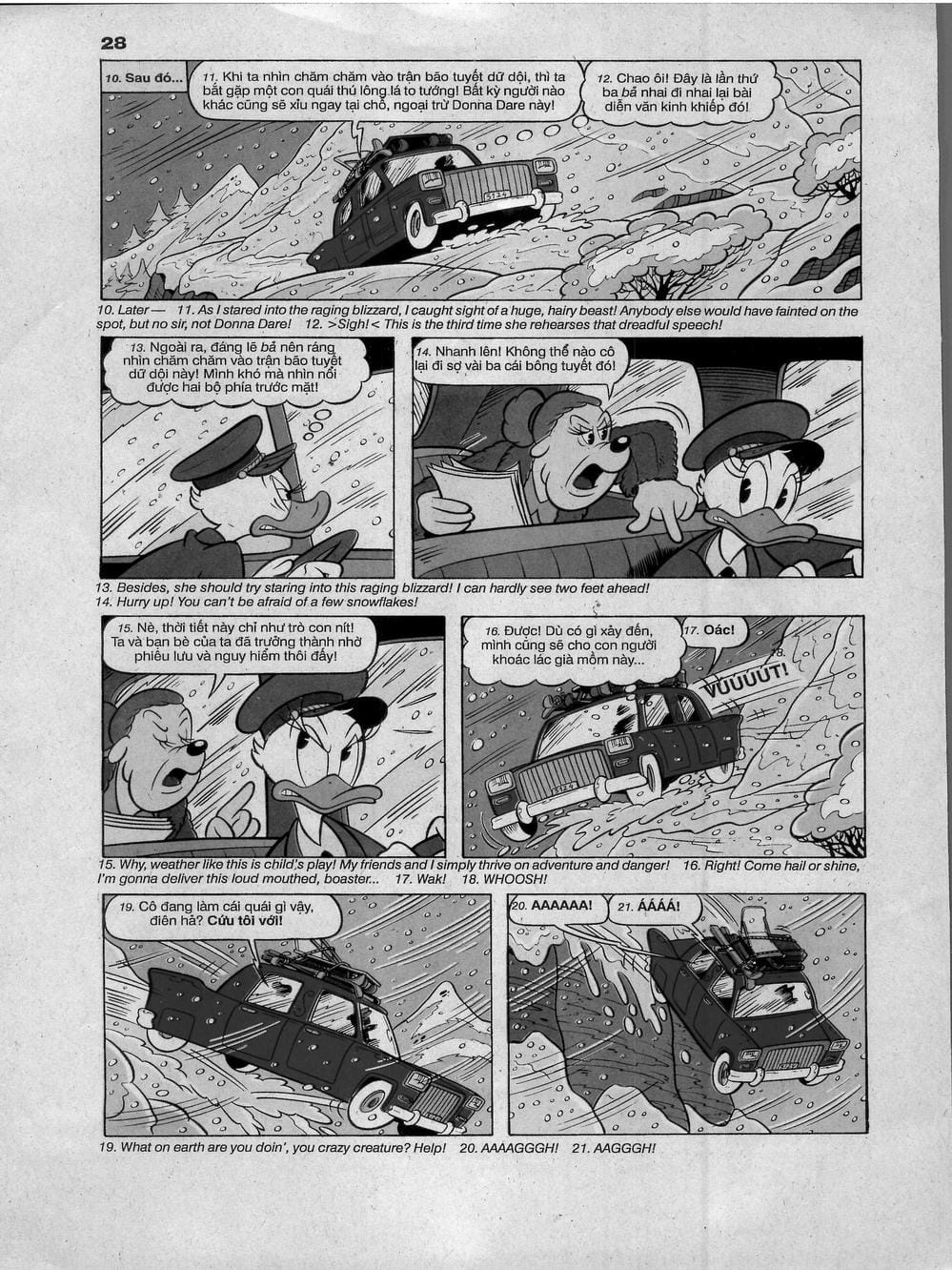 Truyện Tranh Donald Và Bạn Hữu trang 2