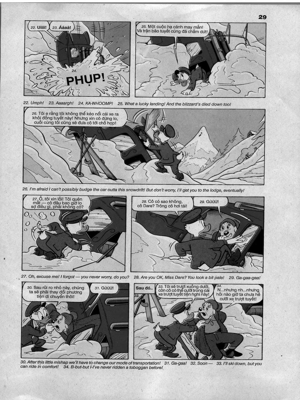 Truyện Tranh Donald Và Bạn Hữu trang 2