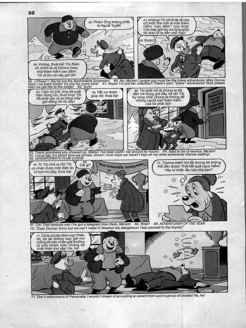 Truyện Tranh Donald Và Bạn Hữu trang 2
