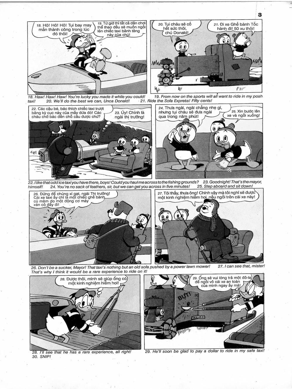 Truyện Tranh Donald Và Bạn Hữu trang 2