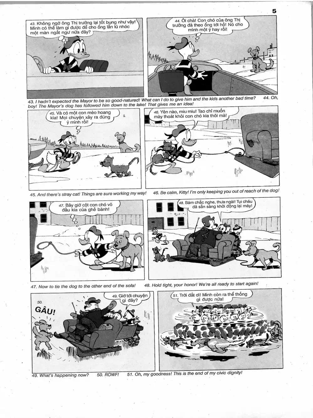 Truyện Tranh Donald Và Bạn Hữu trang 2