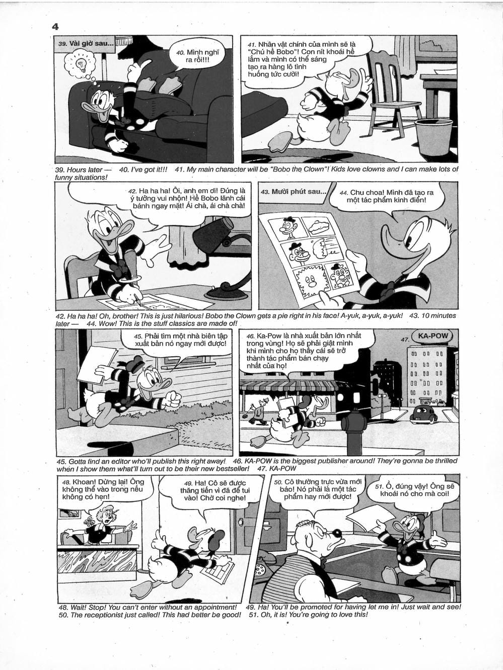 Truyện Tranh Donald Và Bạn Hữu trang 2