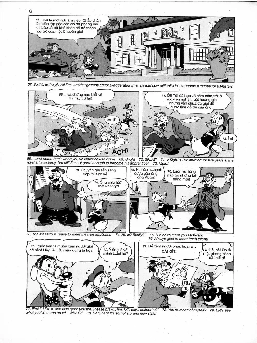 Truyện Tranh Donald Và Bạn Hữu trang 2