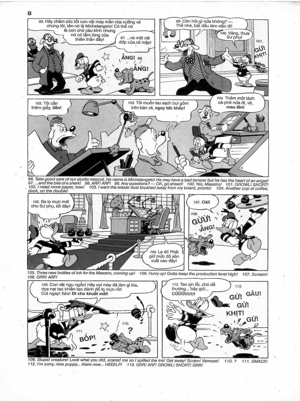 Truyện Tranh Donald Và Bạn Hữu trang 2