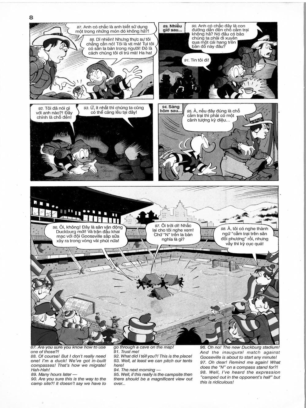 Truyện Tranh Donald Và Bạn Hữu trang 2