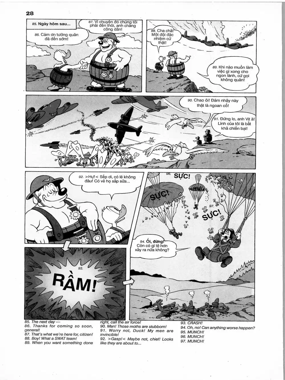 Truyện Tranh Donald Và Bạn Hữu trang 2