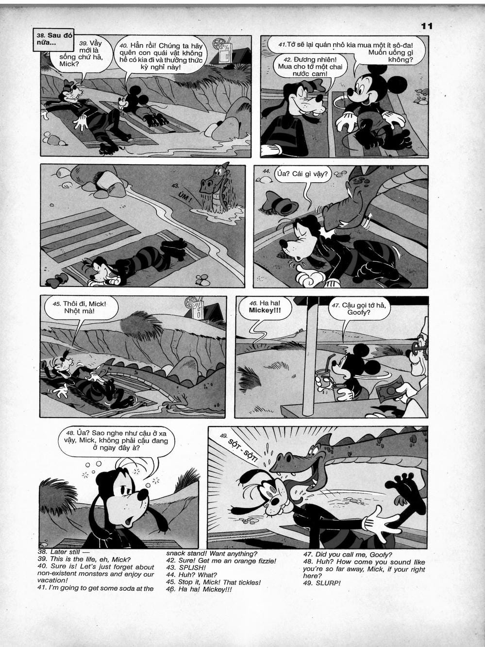 Truyện Tranh Donald Và Bạn Hữu trang 2