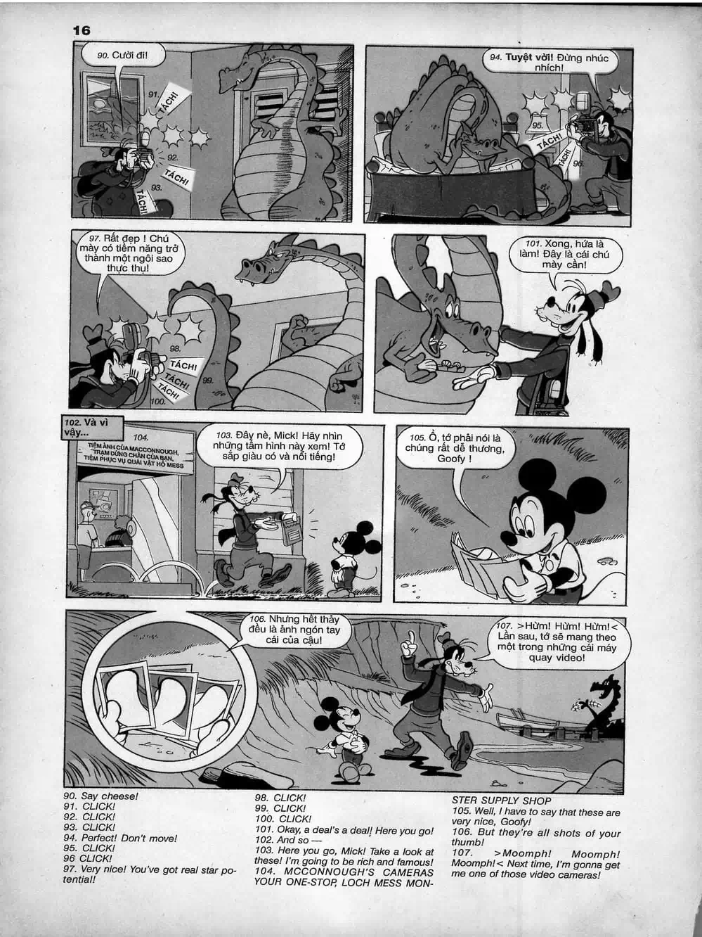 Truyện Tranh Donald Và Bạn Hữu trang 2