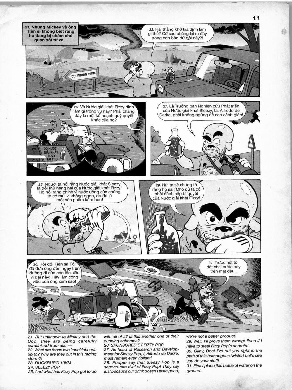 Truyện Tranh Donald Và Bạn Hữu trang 2