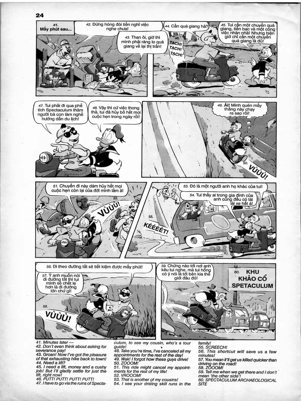 Truyện Tranh Donald Và Bạn Hữu trang 2