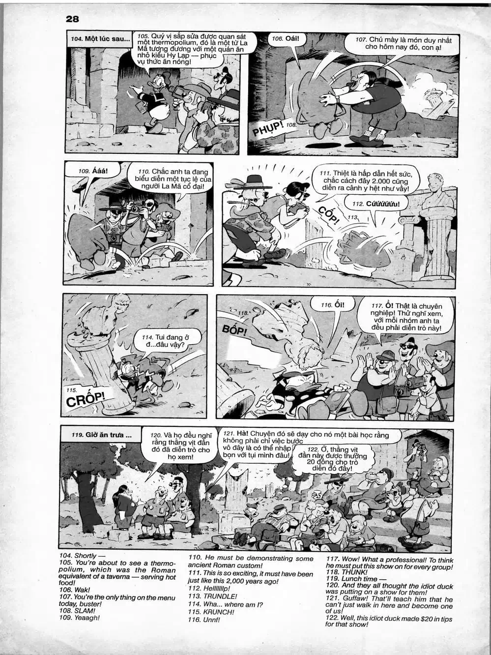 Truyện Tranh Donald Và Bạn Hữu trang 2