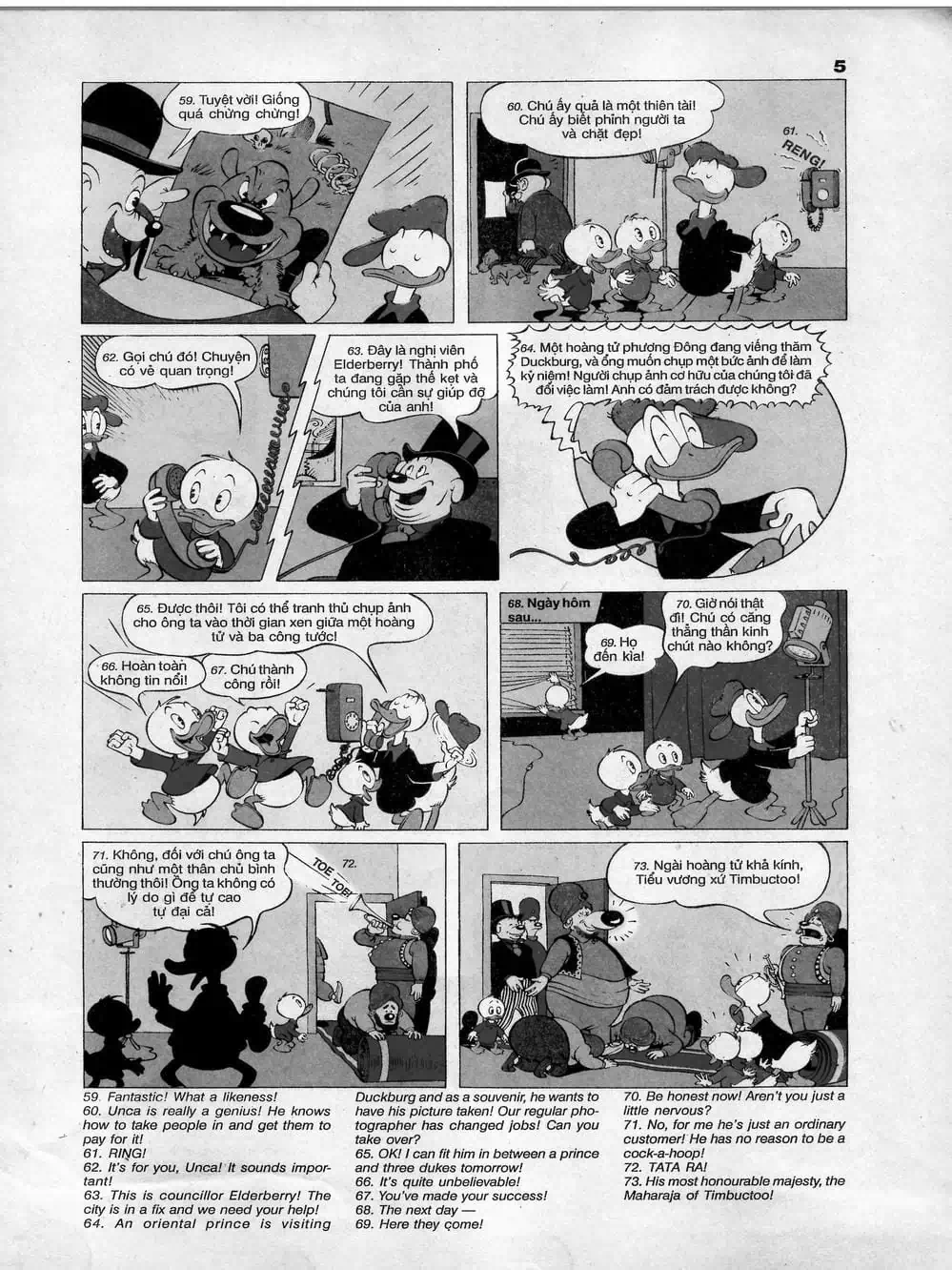 Truyện Tranh Donald Và Bạn Hữu trang 2