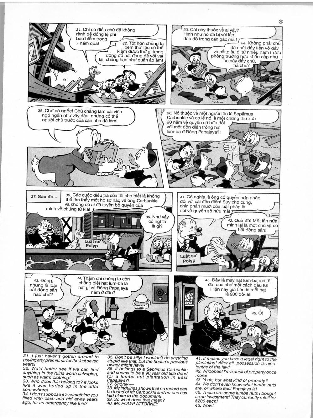 Truyện Tranh Donald Và Bạn Hữu trang 2