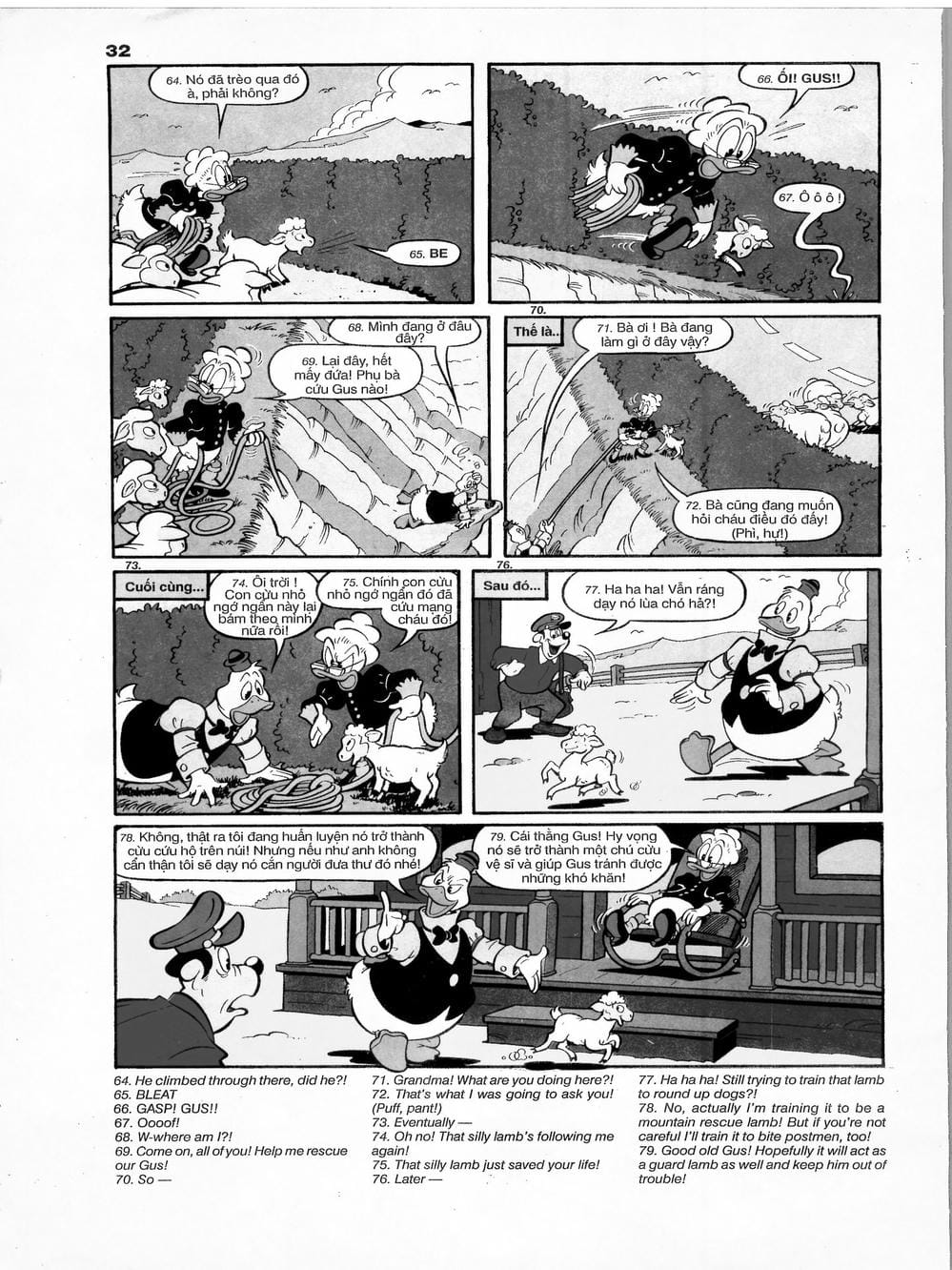 Truyện Tranh Donald Và Bạn Hữu trang 2