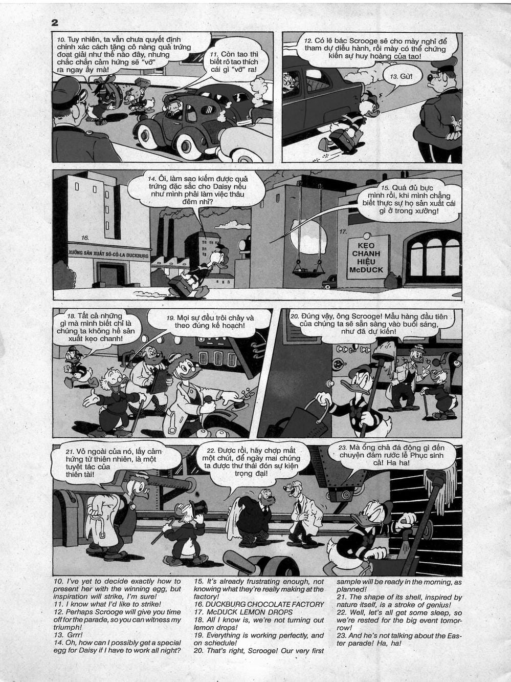 Truyện Tranh Donald Và Bạn Hữu trang 2