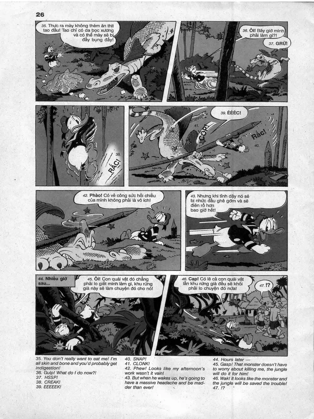 Truyện Tranh Donald Và Bạn Hữu trang 2