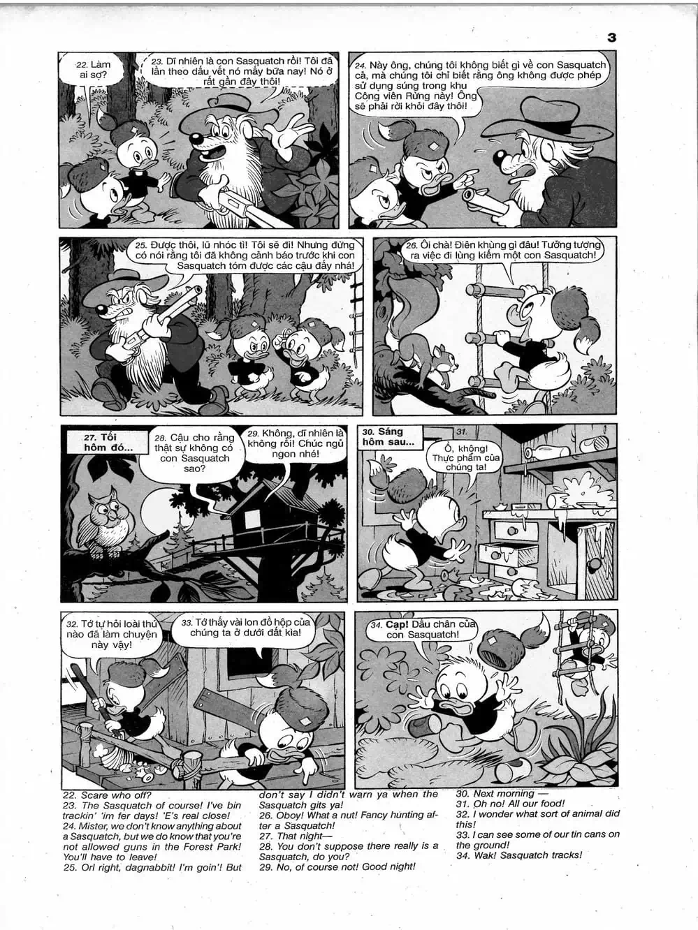 Truyện Tranh Donald Và Bạn Hữu trang 2