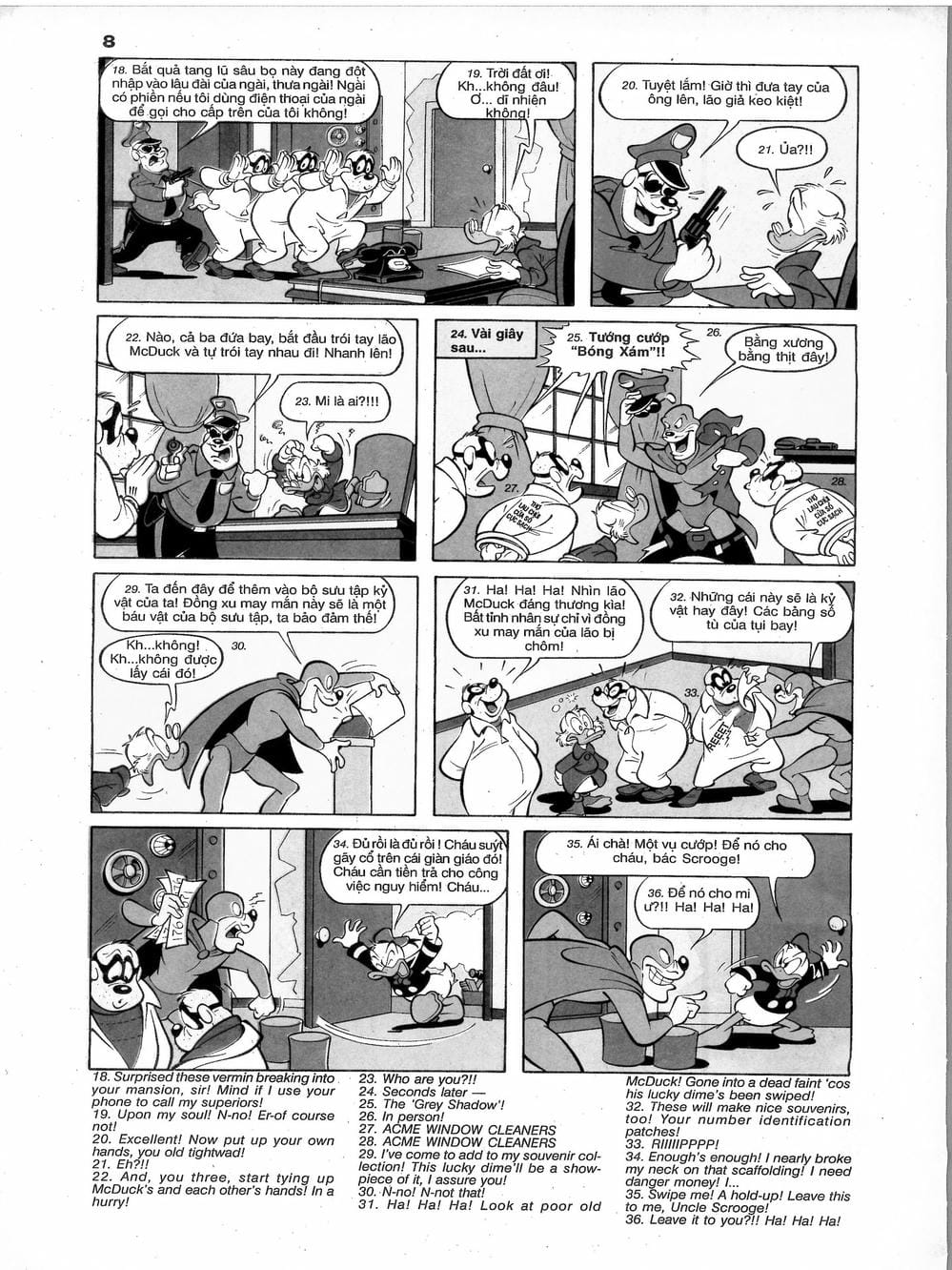 Truyện Tranh Donald Và Bạn Hữu trang 2